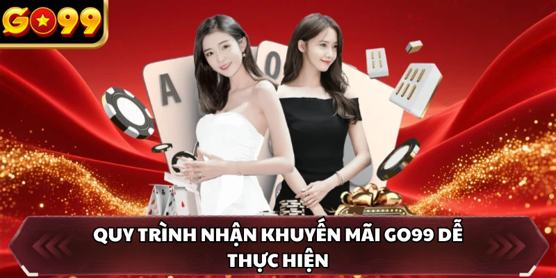 Khuyến Mãi GO99 4 Quy trình nhận khuyến mãi GO99 dễ thực hiện